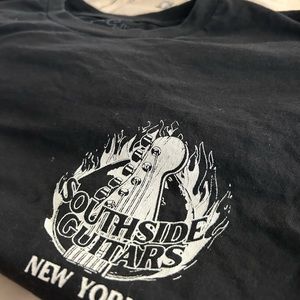 brandy melville oversized guitar t-shirt